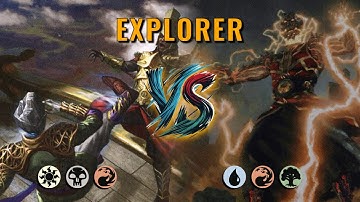 MTG Explorer - Mardu Midrange by Yhwach VS Temur Control by Deathsaufing