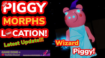 How to get the Wizard Piggy in ROBLOX FIND THE PIGGY MORPHS! Update 11, Wizard Piggy Location