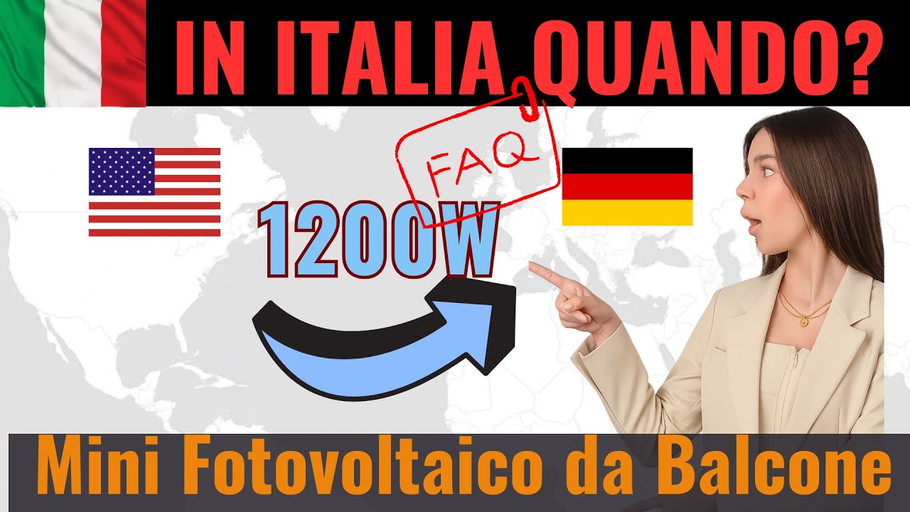 1200 Watt in arrivo per il Fotovoltaico da Balcone? Ecco tutta la verità! ⚡️