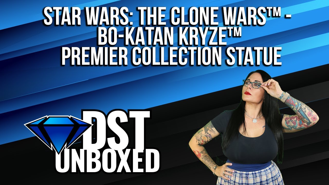 STAR WARS™ THE CLONE WARS™ - Bo Katan Kryze™ Premier Collection Statue | DSTUnboxed