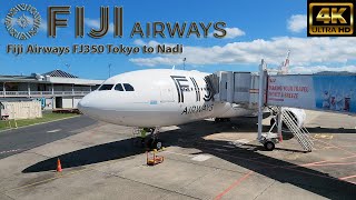 Fiji Airways FJ350 Tokyo to Nadi Business Experience 4k