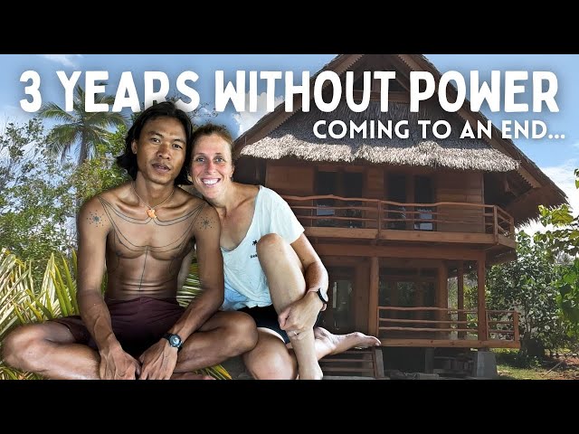 Our Last 24 Hours Without Electricity: 3 Years Off-Grid on a Remote Island class=