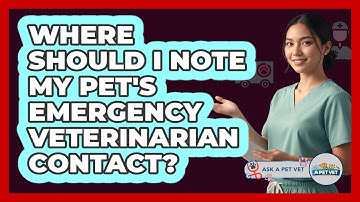 Where Should I Note My Pet