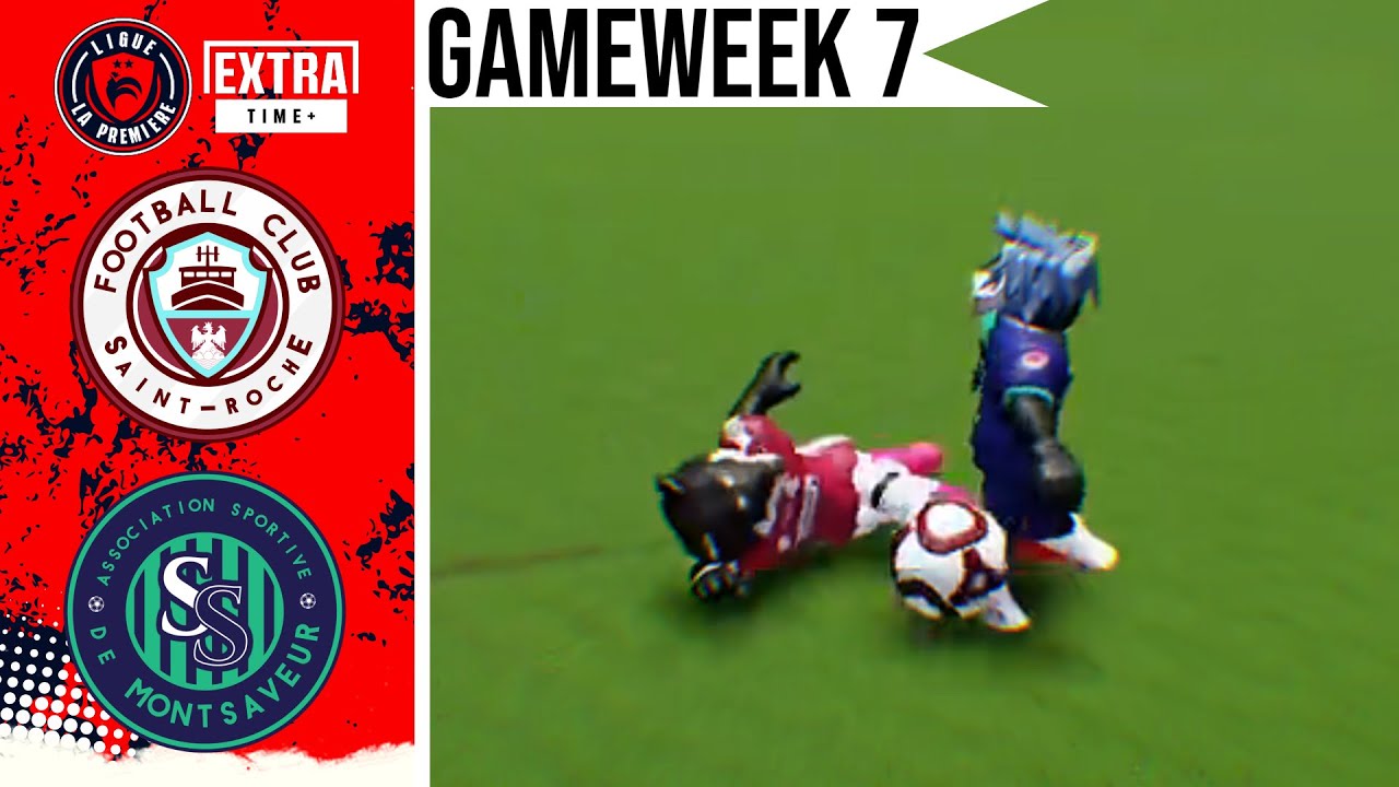 F.C. Saint-Roche vs A.S. Montsauveur | RFL S2 - Ligue La Première [GW7]