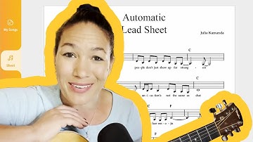 ScoreCloud Songwriter - Automatic Lead Sheet from Recording