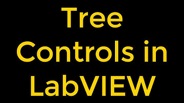 Tree Controls in LabVIEW