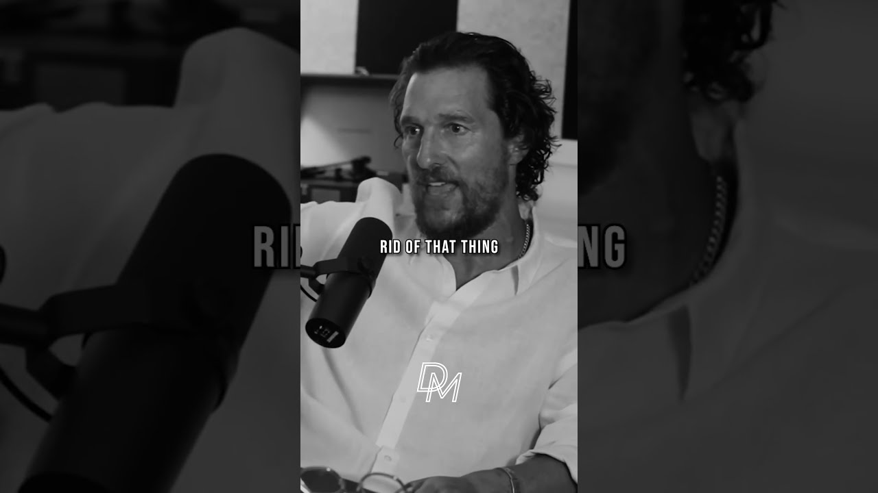 It S Time To Let Go Of The Past Matthew McConaughey