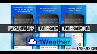 1 Weather App | Android App | Teach Rack | teachrack.com screenshot 4