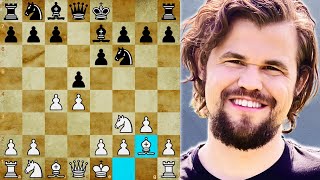 Magnus Carlsen's Commanding Catalan Opening