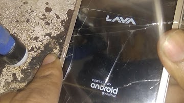 Lava z50 LCD light not working
