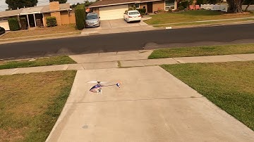 Blade mCPX BL2 in the yard -- Flight 2