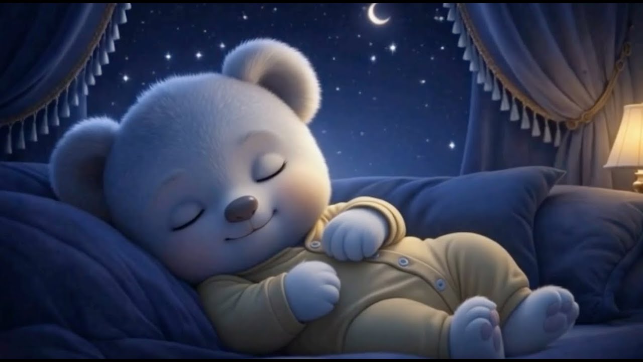 8 Hours Baby Sleep 🌙 Gentle Night Lullaby • No Sudden Sounds