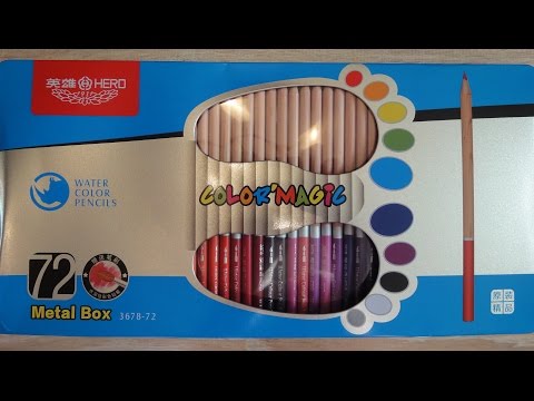NEW! ALIEXPRESS: Акварельные карандаши HERO 72 colors NEW! ALIEXPRESS: Акварельные карандаши HERO 72 colors