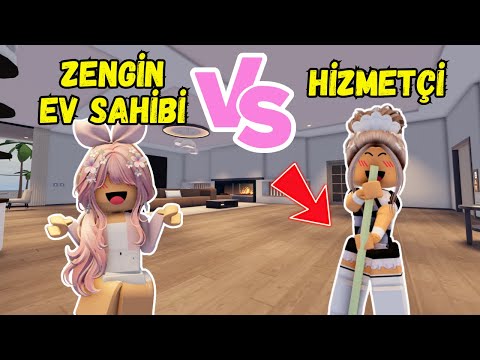 HİZMETÇİ OLUP ZENGİN EV SAHİBİNİN EVİNİ KARIŞTIRDIM😊AYŞEM ECE ARI💥ARIGİLLER🐝ROBLOX METRO LIFE CITY🏡