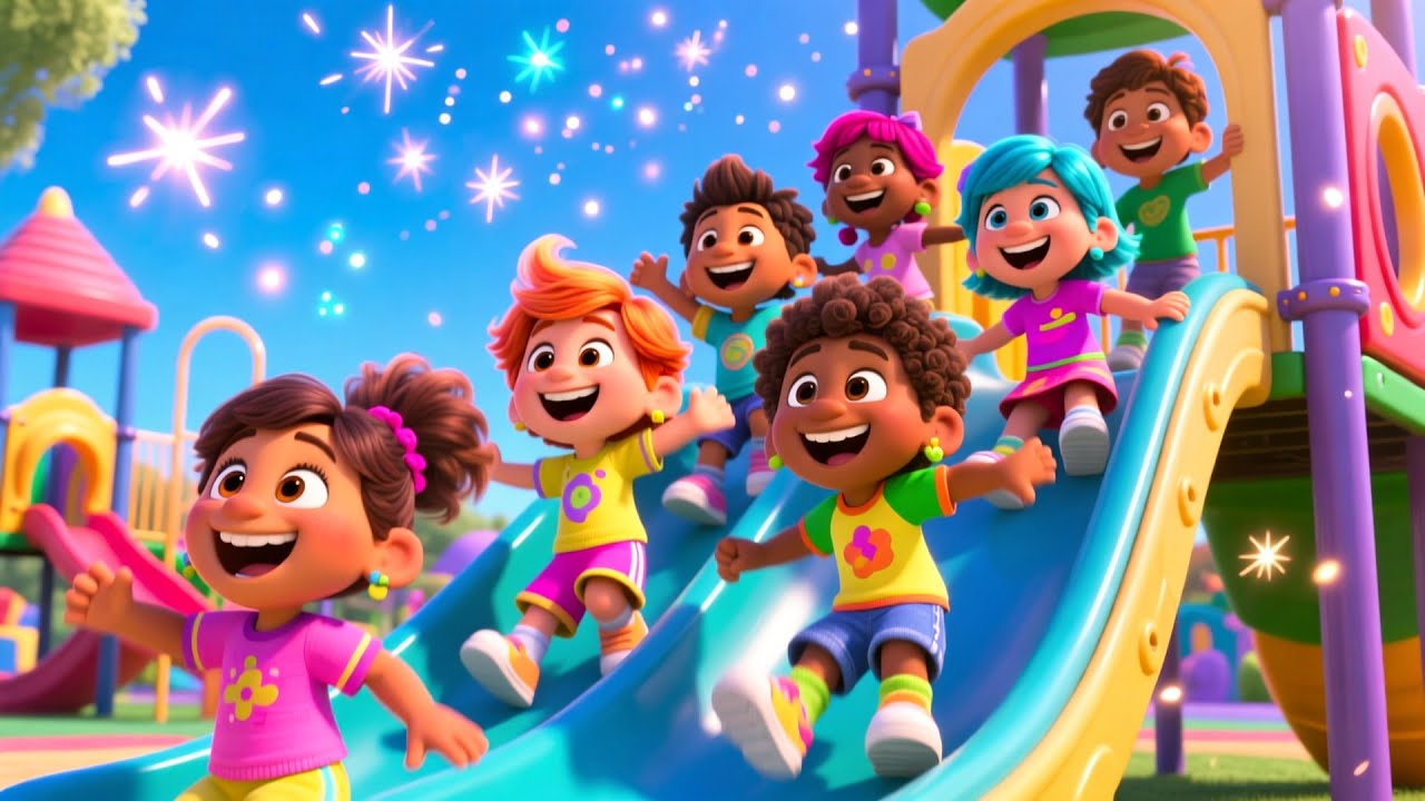 Playground Fun Today 🎉 | Kids Outdoor Play Song | Fun Learning for Toddlers