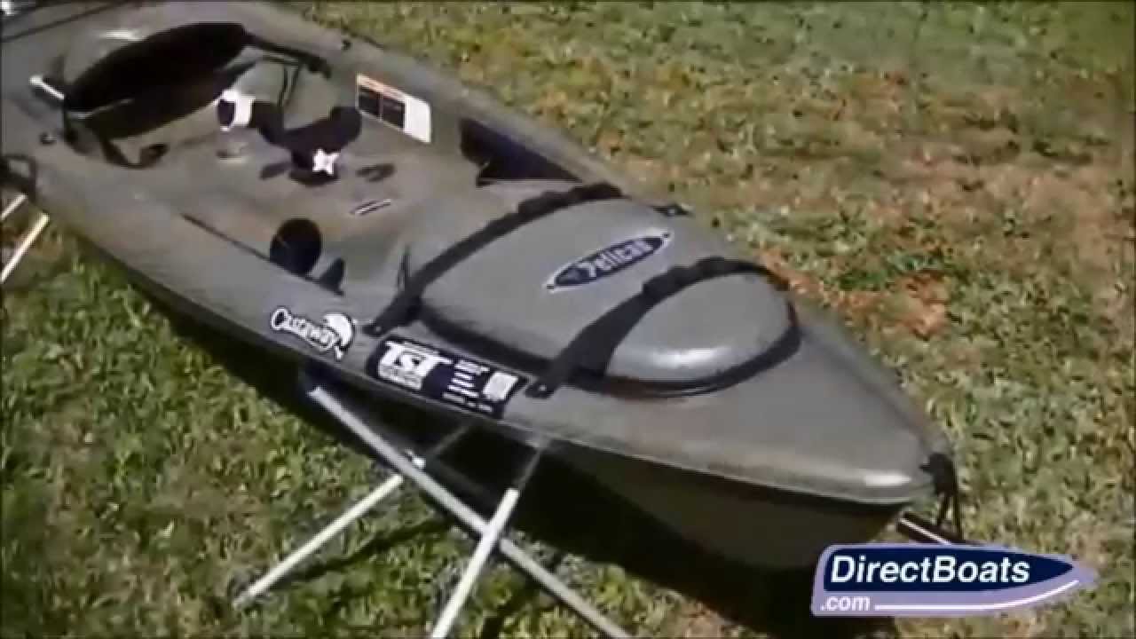 Pelican Castaway 116 Fishing Kayak - YouTube