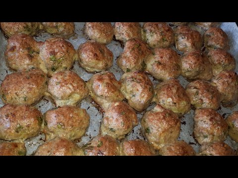 Video: Albóndigas al horno con salsa y cómo cocinarlas deliciosamente