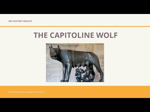 וִידֵאוֹ: מה מסמל הזאב הקפיטוליני?