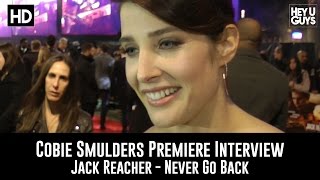 Cobie Smulders Interview - Jack Reacher - Never Go Back Premiere