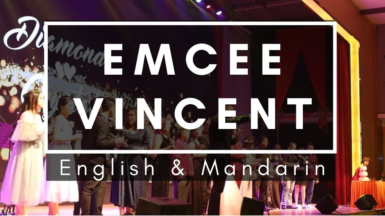 Wedding Emcee English & Chinese (Emcee Vincent) - KiORA Wedding Live Band