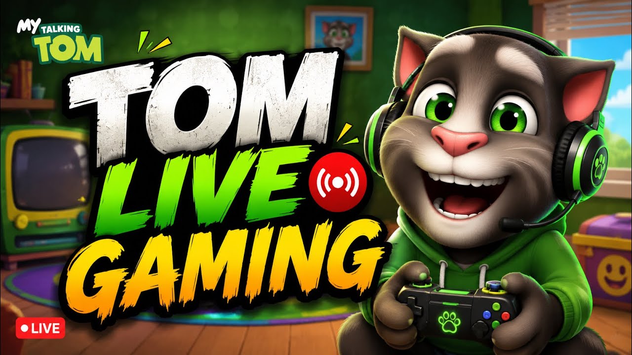 🔴 TALKING TOM LIVE CHALLENGE | Part 50 | #livestream #gaming #takingtom 