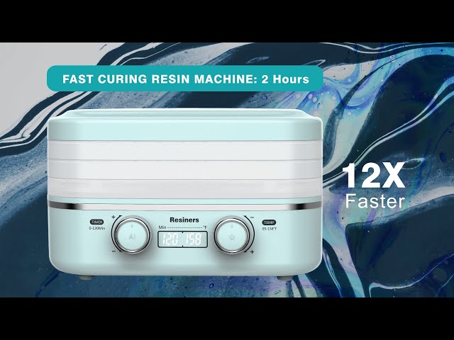 Cure Epoxy Resin FAST! Resiners Smart Curing Machine Review! 