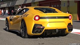 Yet another video of the all-new 2016 ferrari f12 tdf (tour de france)
for you guys! this time you'll be able to hear car starting up its
770hp 6.3 liter...