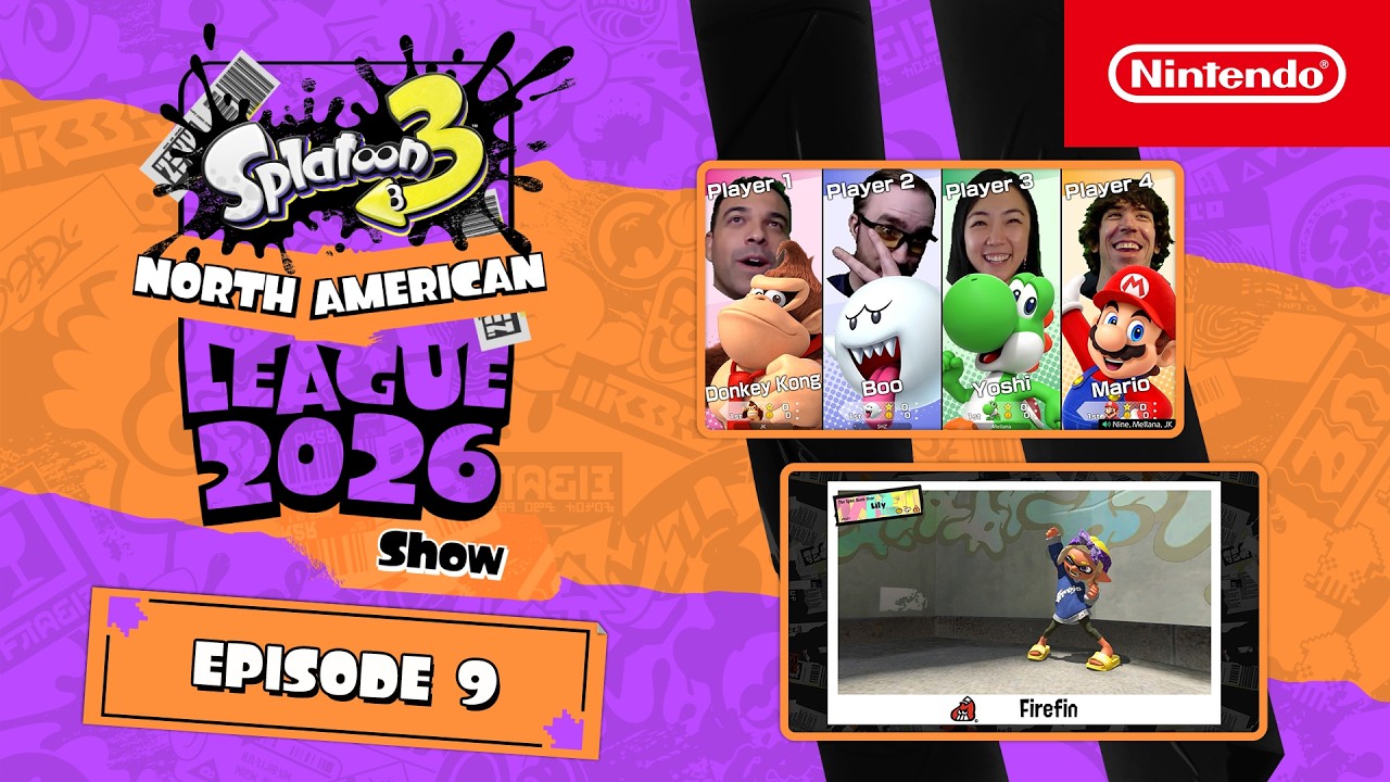 The Splatoon 3 North American League Show 2026 – Episode 9