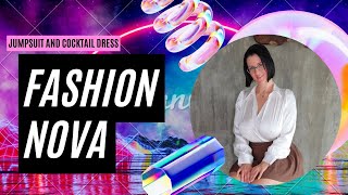 Fashion Nova haul Jumpsuit and cocktail dress screenshot 3