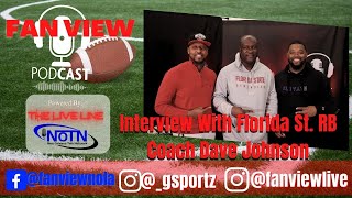 Interview with Florida St. RBs Coach Dave Johnson