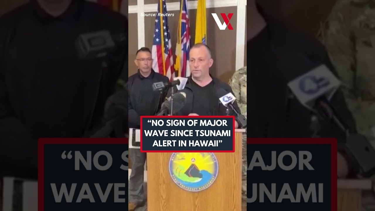  No Big Wave Yet Water Receded In Haleiwa Hawaii Governor On Tsunami Alert VERTEX