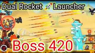 The Catapult 2 Boss 420 Rushed With Dual Rocket 🚀 Launcher