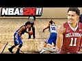 NBA 2K11 MyPLAYER TRAE YOUNG #2 - FIRST EVER ANKLE BREAKER! SPLASHING 3's IN THE FIRST COMBINE GAME!