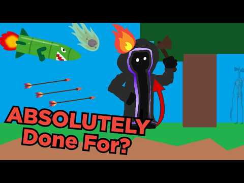 Minecraft, but I have a Glass Cannon Build