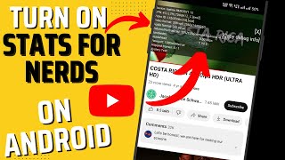 How To Turn On Stats For Nerds In YouTube App On Android |  Enable Stats For Nerds In YouTube App screenshot 3