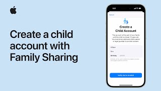 How to create a child account with Family Sharing on iPhone or iPad | Apple Support screenshot 5