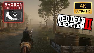 Red Dead Redemption 2 | 4k | Ultra Preset | 6900 XT | R9 5950x