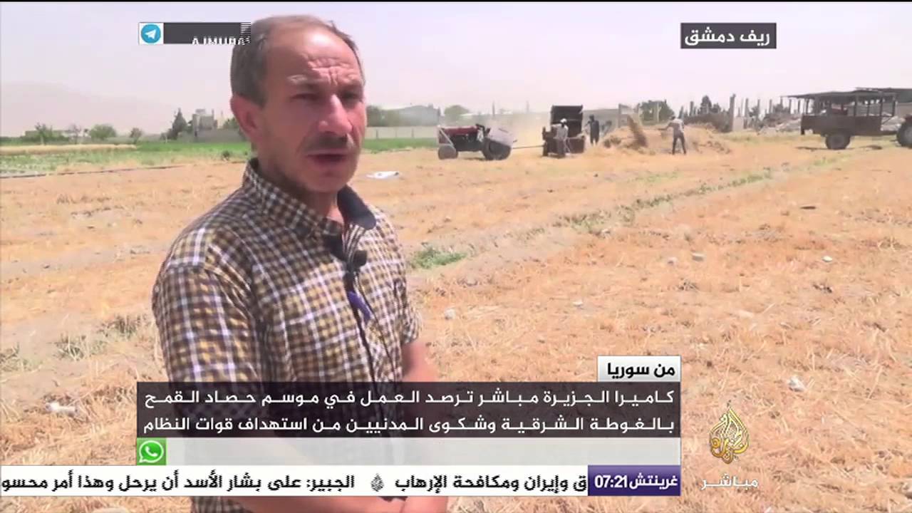 قوات النظام السوري تستهدف المزارعين في موسم حصادهم