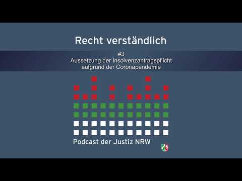 Recht verständlich #3 Aussetzung der Insolvenzantragpflicht