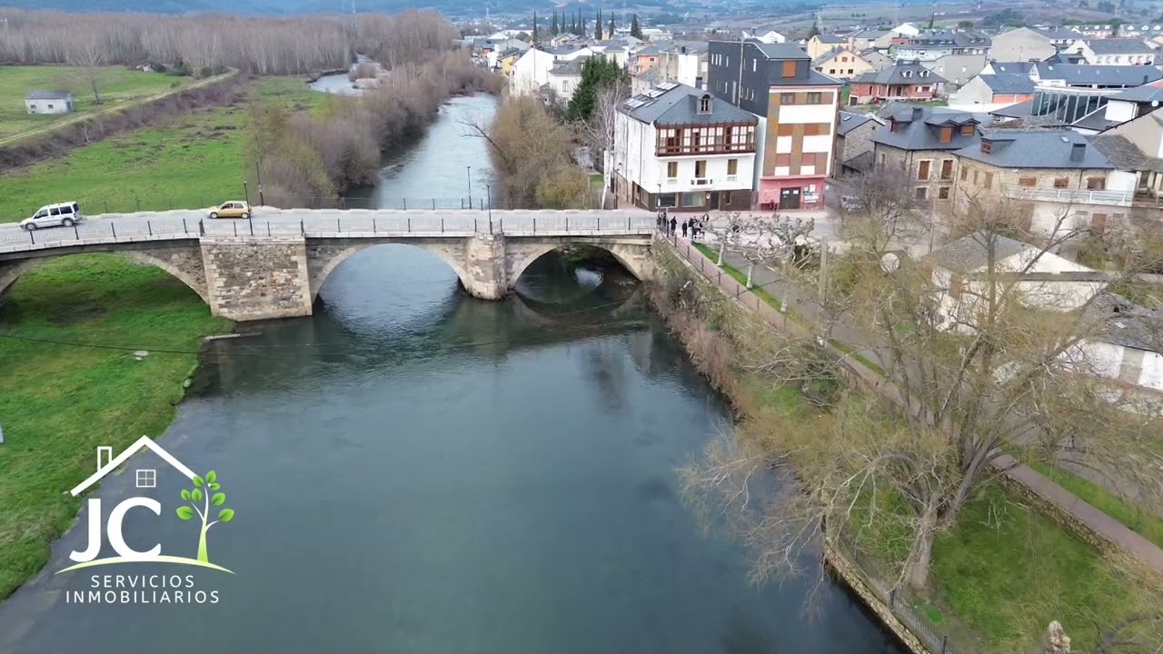 CACABELOS a vista de DRON.