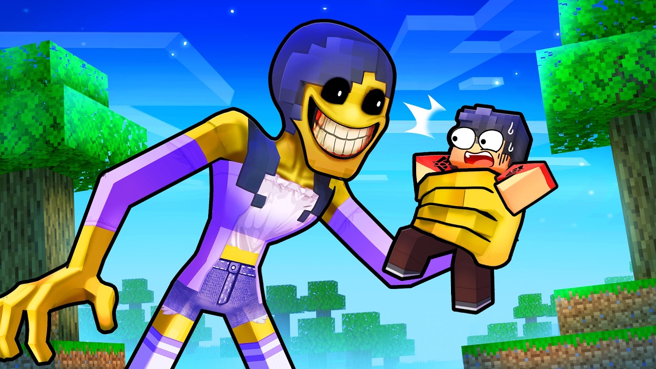 Playing as VERITY in Minecraft!