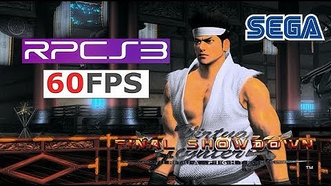 RPCS3 - Virtua Fighter 5 on PC (PS3 Emulator) 60 fps LLVM / Vulkan i7 4790k w/ fps