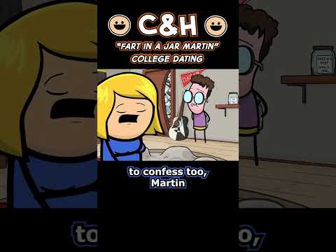 Fart in a Jar Martin: College Dating - #shorts