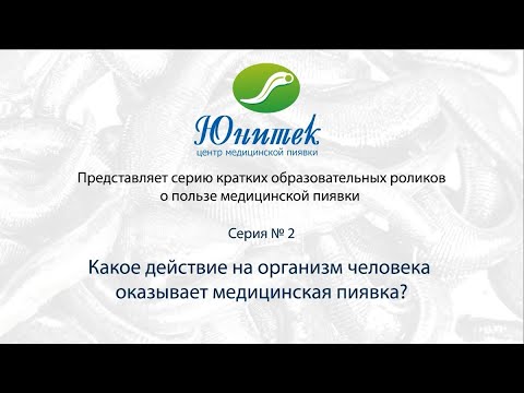 Секрет медицинской пиявки