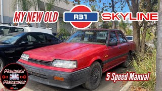 Intro to my 5 speed manual R31 Skyline