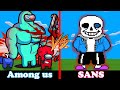 AMONG US IMPOSTORS VS SANS | IN MINECRAFT PE