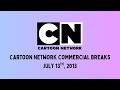 Cartoon Network Commercial Breaks July 13th 2013 