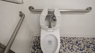 6615: Toto Wall Hung Toilet At Los Angeles Dodger Stadium 