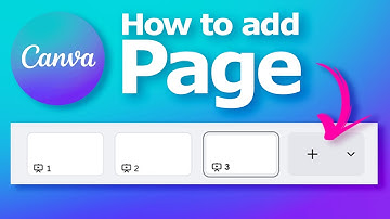 Canva how to add page