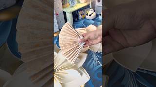 paper fan #diy #craft #reels #viral #origami #viralvideo #shorts #reels